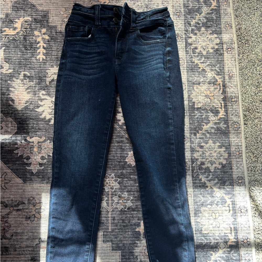 Signature Deep Indigo High-Rise Jeans